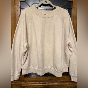 MWL (Madewell) Cream Sweatshirt Size 2X